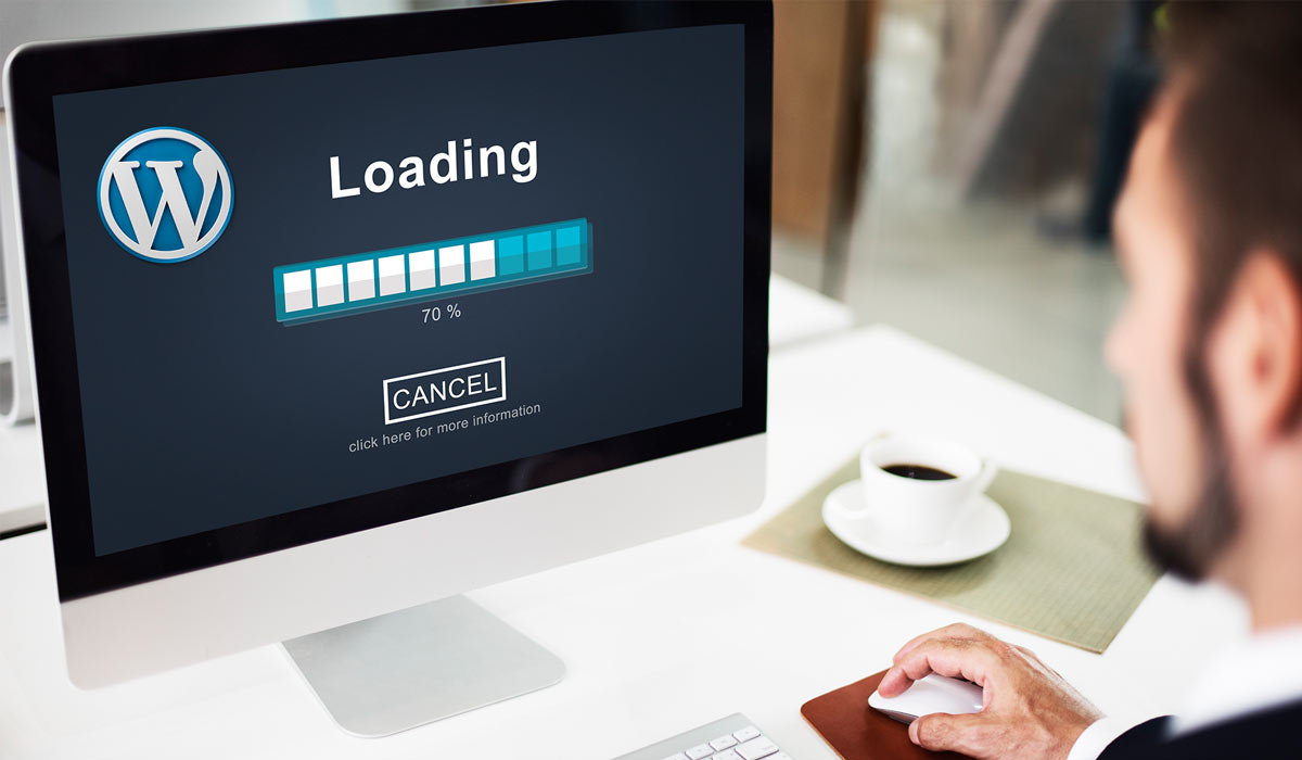 WordPress website page speed